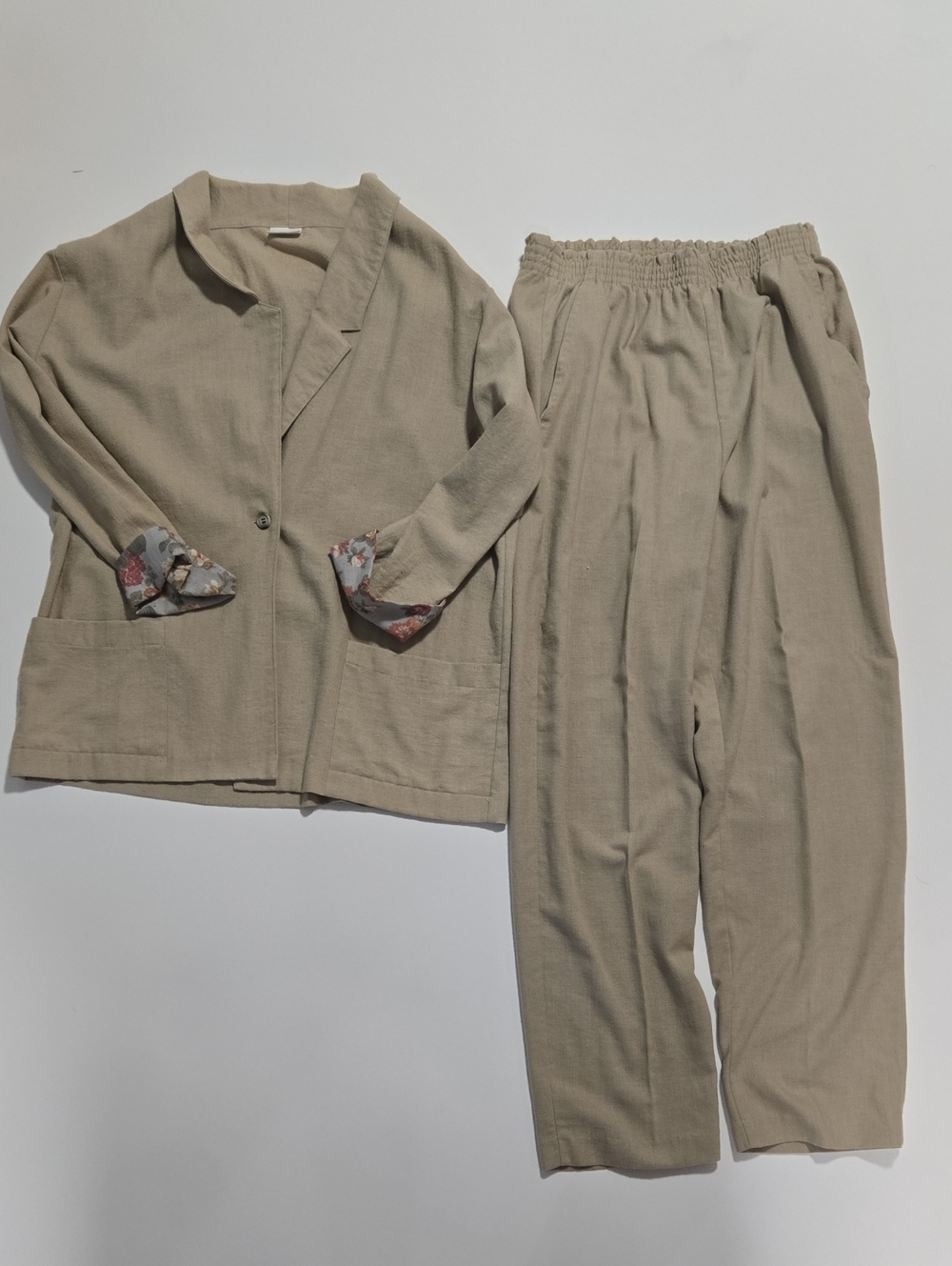 Vintage Jantzen Linen Jacket & Pants